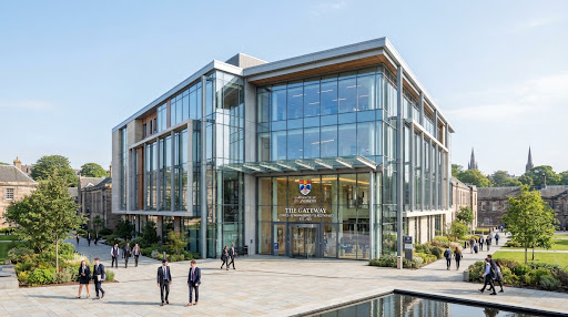 Modern academic building for Uptonville applications